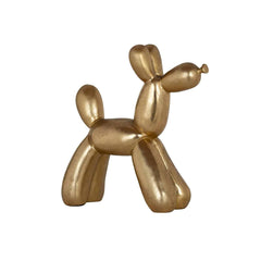 Dog deco object (Gold) - Richmond Interiors