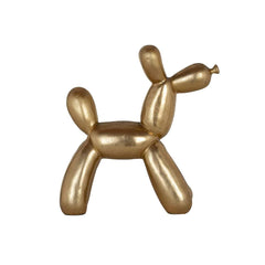 Dog deco object (Gold) - Richmond Interiors