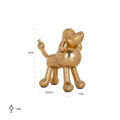 Dog Miro deco object (Gold) - Richmond Interiors