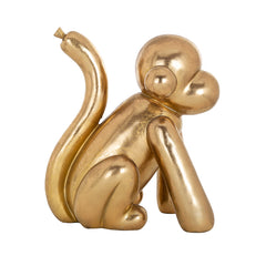 Art decoration Monkey (Gold) - Richmond Interiors