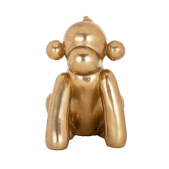 Art decoration Monkey (Gold) - Richmond Interiors