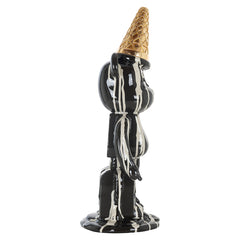 Deco object icebear zwart (Black) - Richmond Interiors