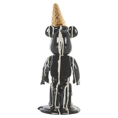 Deco object icebear zwart (Black) - Richmond Interiors