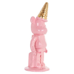 Deco object icebear rosa (Pink) - Richmond Interiors