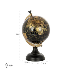 Decorative object Jilly (Black/gold) - Richmond Interiors