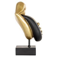 Dekoratives Objekt Tongue black/gold - Richmond Interiors