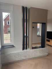 Bio-Ethanol Thermobox Doorkijk Vertical Automatic - Neverdark