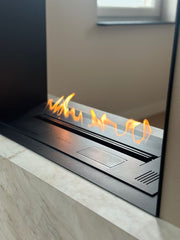Bio-Ethanol Thermobox Doorkijk Vertical Automatic - Neverdark