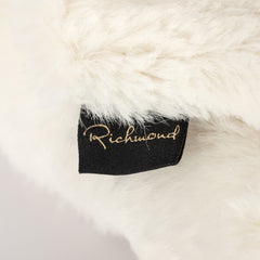 Furry blanket Nassim (White) - Richmond Interiors