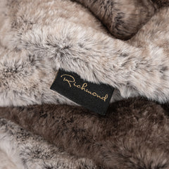 Furry blanket Nanoek (Brown) - Richmond Interiors