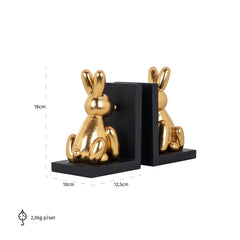 Bookstands Cony (Black/gold) - Richmond Interiors