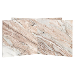 Boekenstandaards Belicia Blush beige - Richmond Interiors