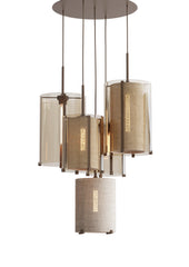 Eve Set Shade Champagne Bronze hanglamp - BY EVE