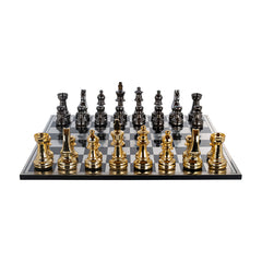 Chessboard Saray (Black/gold) - Richmond Interiors