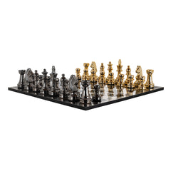 Chessboard Saray (Black/gold) - Richmond Interiors