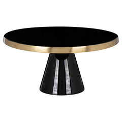 Cakeplate Elena (Black/gold) - Richmond Interiors