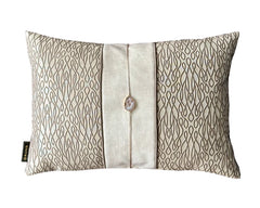 Rosalyn stone sierkussen 45x30 - Brons Sierkussens