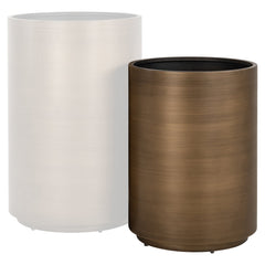 Planter Dira brushed gold 45Ø - Richmond Interiors