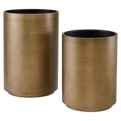 Plantenbak Dira 45Ø (Brushed Gold) - Richmond Interiors