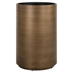Plantenbak Dira brushed gold 50Ø - Richmond Interiors