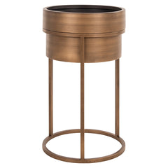 Planter Chadd brushed gold - Richmond Interiors