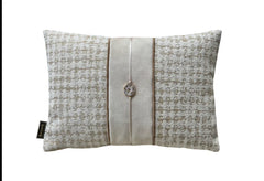 Geneviève stone sierkussen 45x30 - Brons Sierkussens