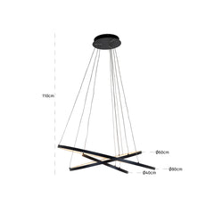 Hanglamp Amira zwart (Black) - Richmond Interiors