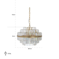 Hanglamp Desire (Brushed Gold) - Richmond Interiors