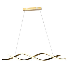 Chandelier Lorine (Brushed Gold) - Richmond Interiors