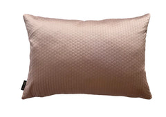 Emboss rose sierkussen 55x40 - Brons Sierkussens