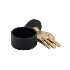 Storage box Jelis (Black/gold) - Richmond Interiors