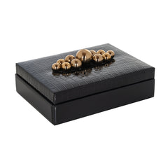 Storage box Nina big (Black) - Richmond Interiors