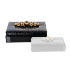 Storage box Nina big (Black) - Richmond Interiors