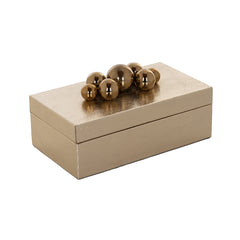 Storage box Norah (Gold) - Richmond Interiors