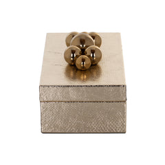 Storage box Norah (Gold) - Richmond Interiors