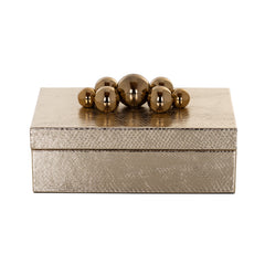 Storage box Norah (Gold) - Richmond Interiors