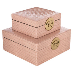 Jewellery box Rosaly big blush (Pink) - Richmond Interiors