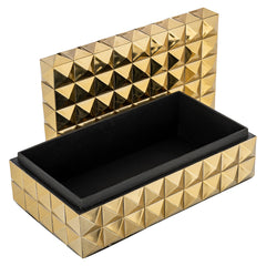 Storage box Rylee (Gold) - Richmond Interiors