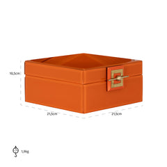 Storage box Bodine orange big - Richmond Interiors