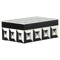 Storage Box Licia (Black/white) - Richmond Interiors