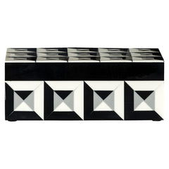 Storage Box Licia (Black/white) - Richmond Interiors