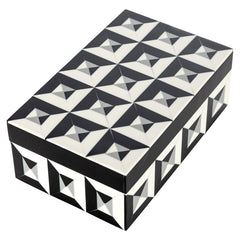 Storage Box Licia (Black/white) - Richmond Interiors