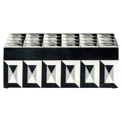 Storage Box Licia Big (Black/white) - Richmond Interiors