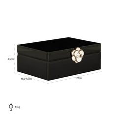 Storage box Vivy small (Black) - Richmond Interiors