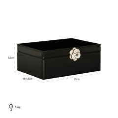 Juwelen box Vivy groot (Black) - Richmond Interiors