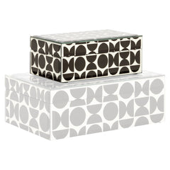 Opbergdoos Vivian black small - Richmond Interiors