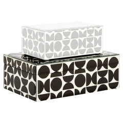 Opbergdoos Vivian black large - Richmond Interiors