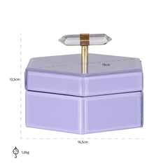 Storage box Jutta small (Purple) - Richmond Interiors