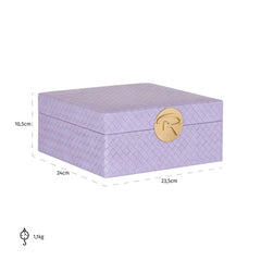 Jewellery box Joelle big (Purple) - Richmond Interiors