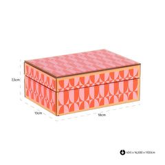 Opbergdoos Abba pink small - Richmond Interiors